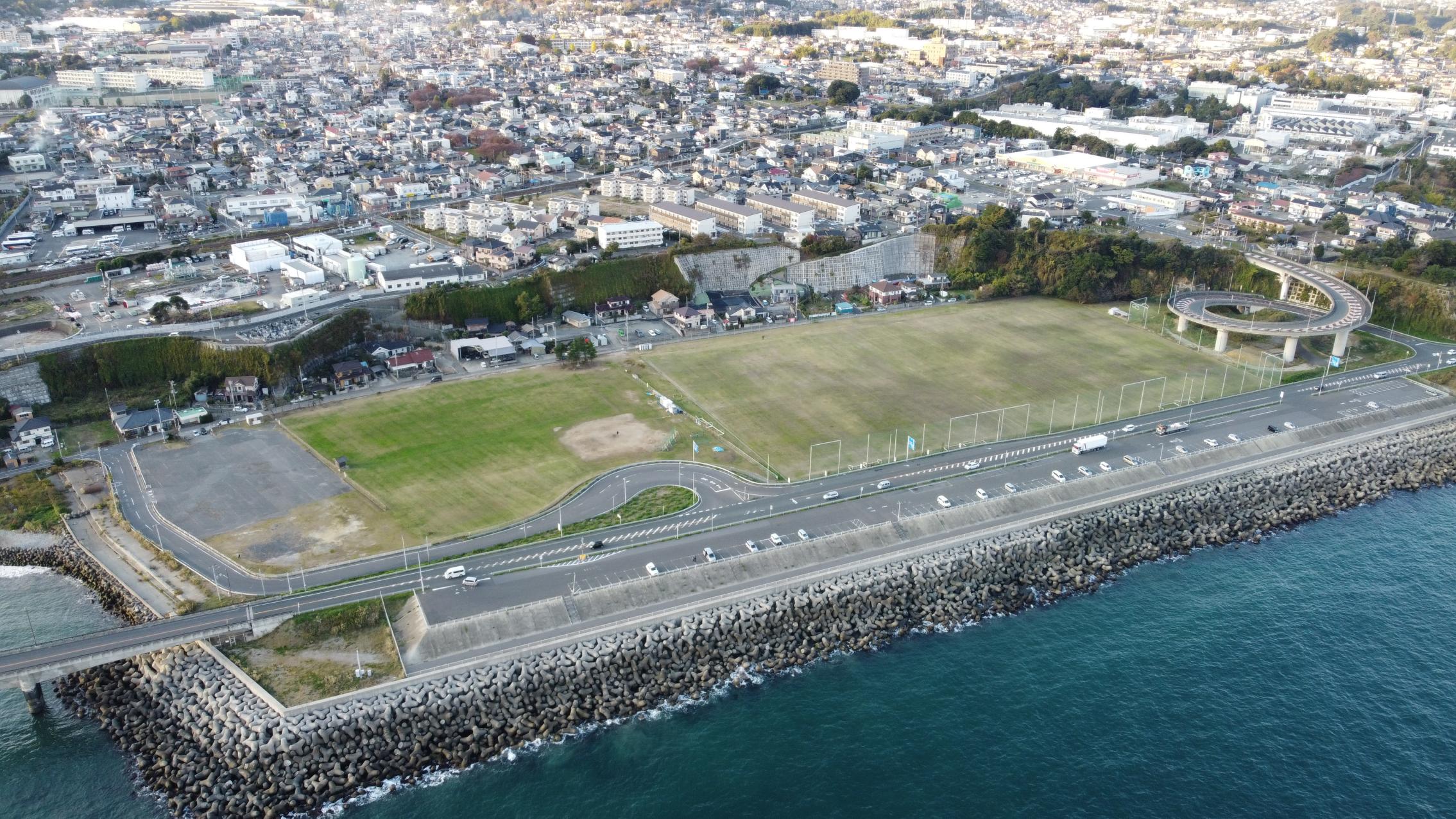 浜の宮広場空撮